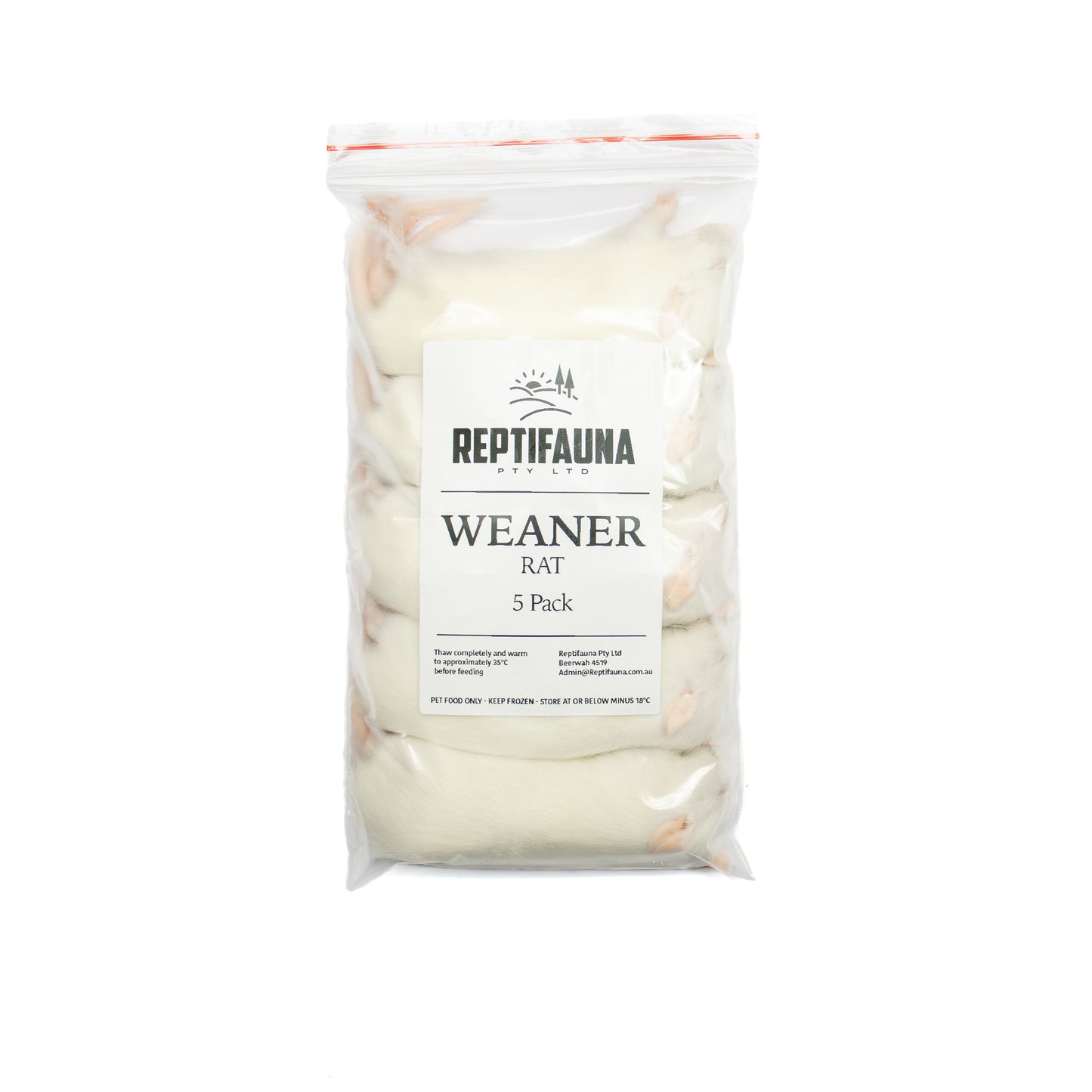 Frozen Rats: Weaner