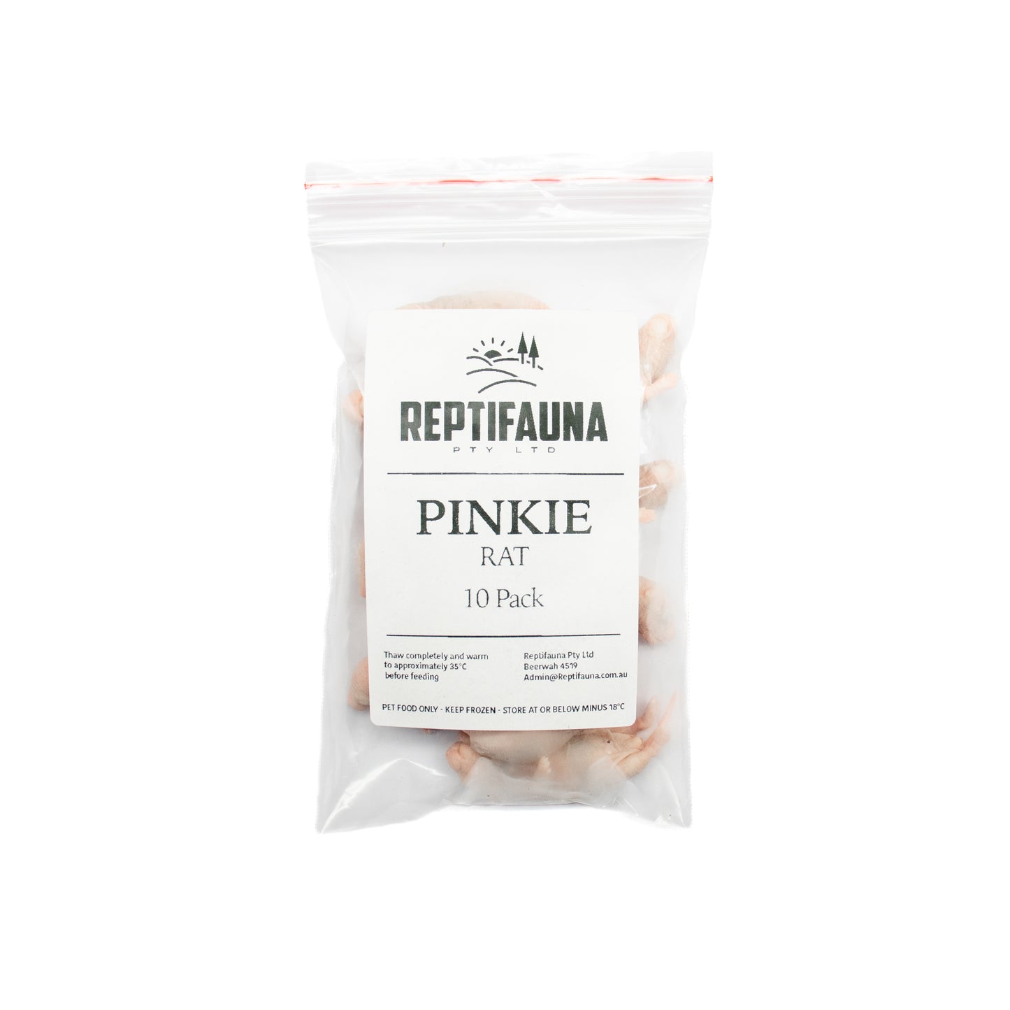 Frozen Rats: Pinky
