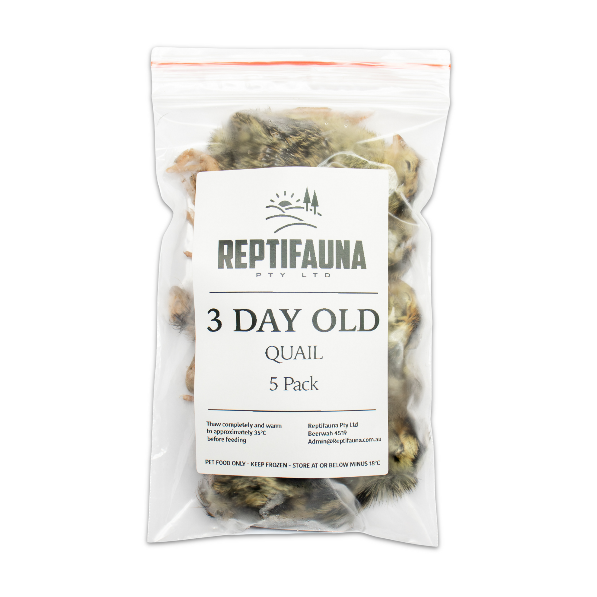 3 Day Old Quail Main Pack Image Front