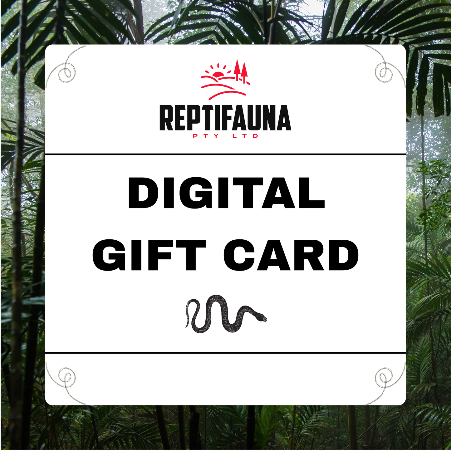 Reptifauna Gift Card