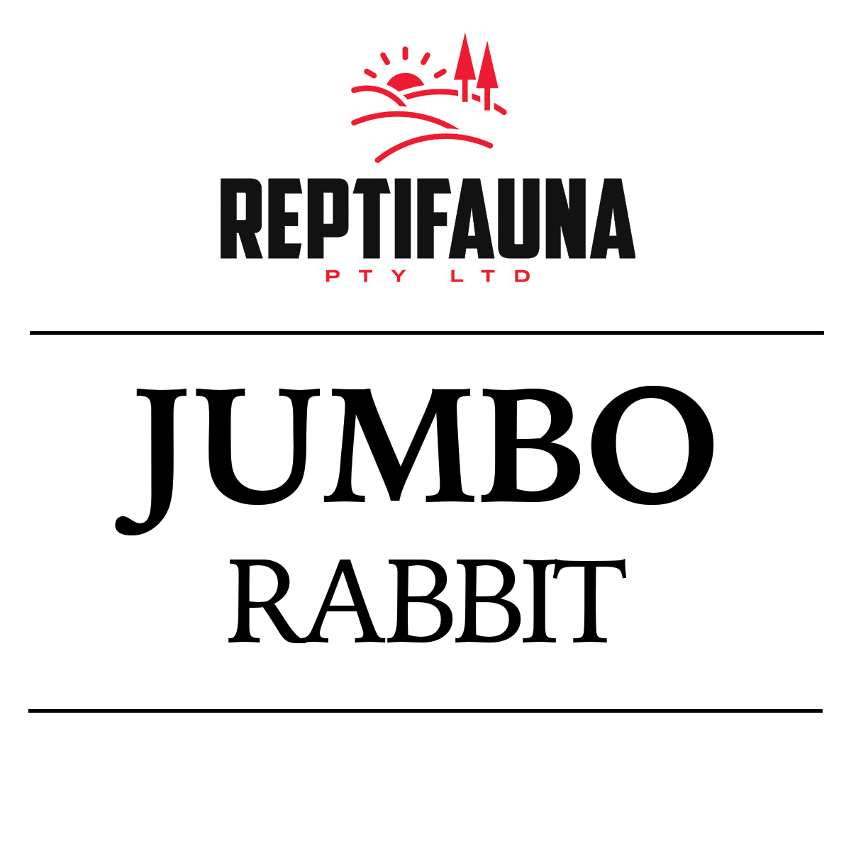 Frozen Rabbits: Jumbo