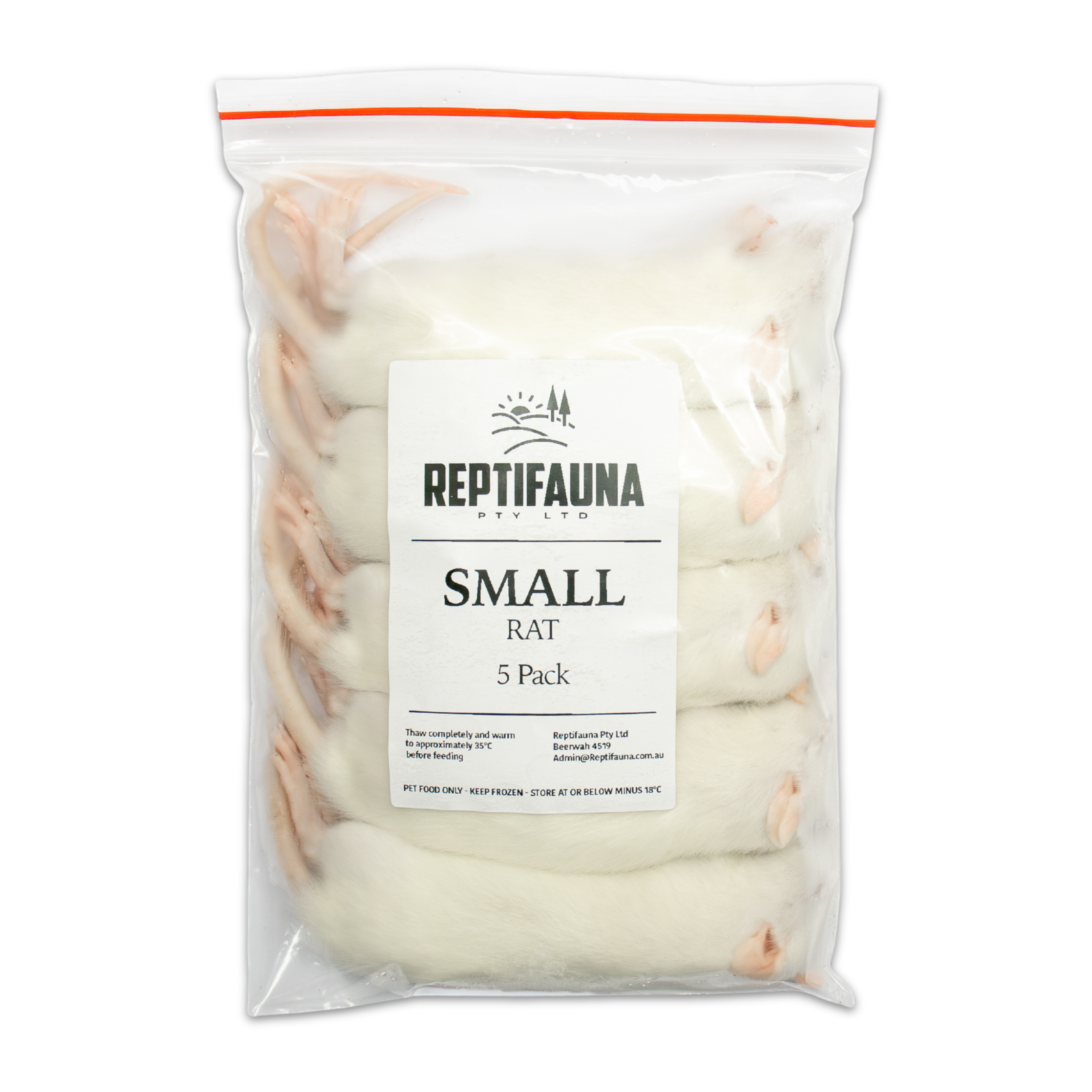 Frozen Rats: Small – Reptifauna