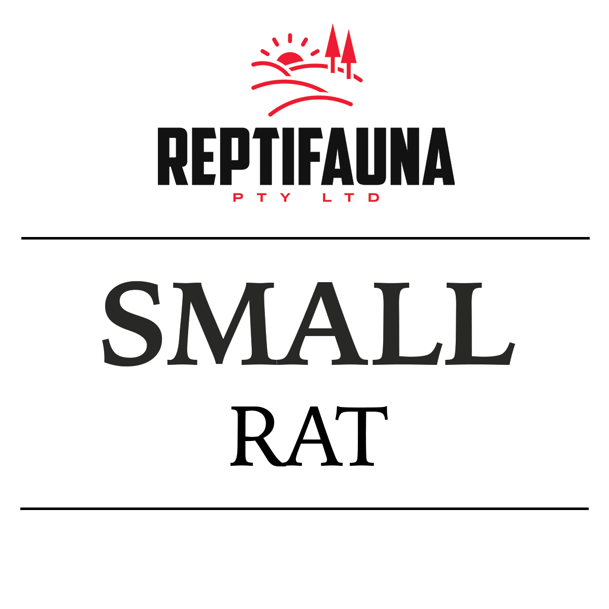 Frozen Rats: Small